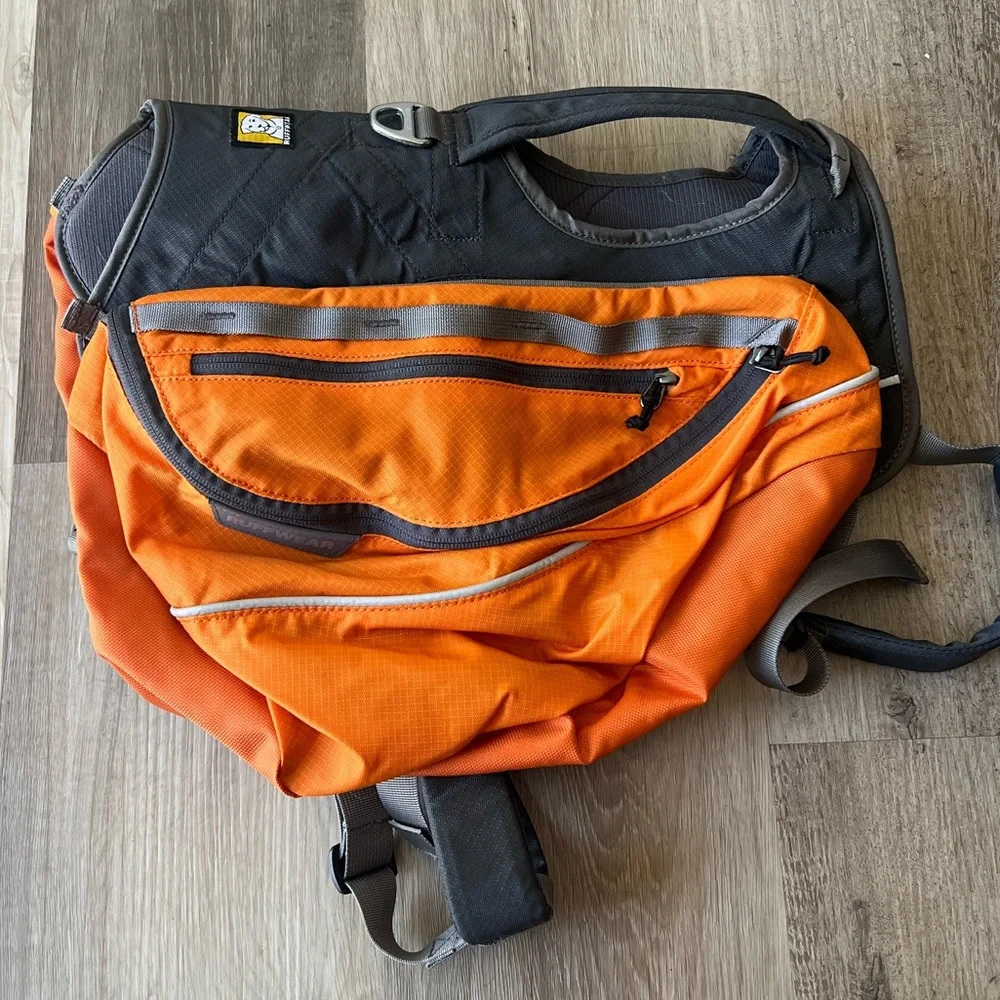 Ruffwear Approach Dog Backpack Hiking Orange size L/XL